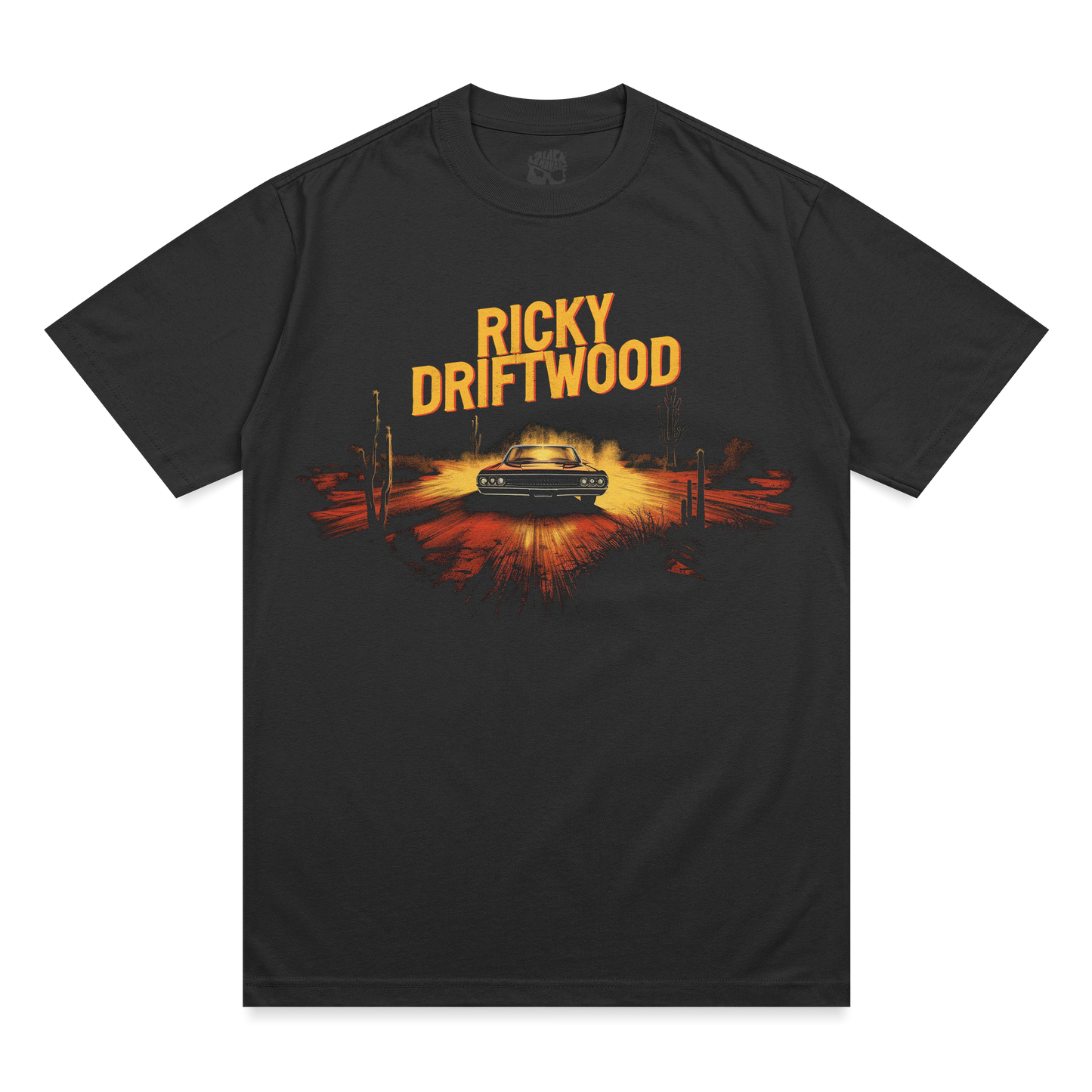 RICKY DRIFTWOOD DESERT DEMON ADULT SHORT SLEEVE T-SHIRT