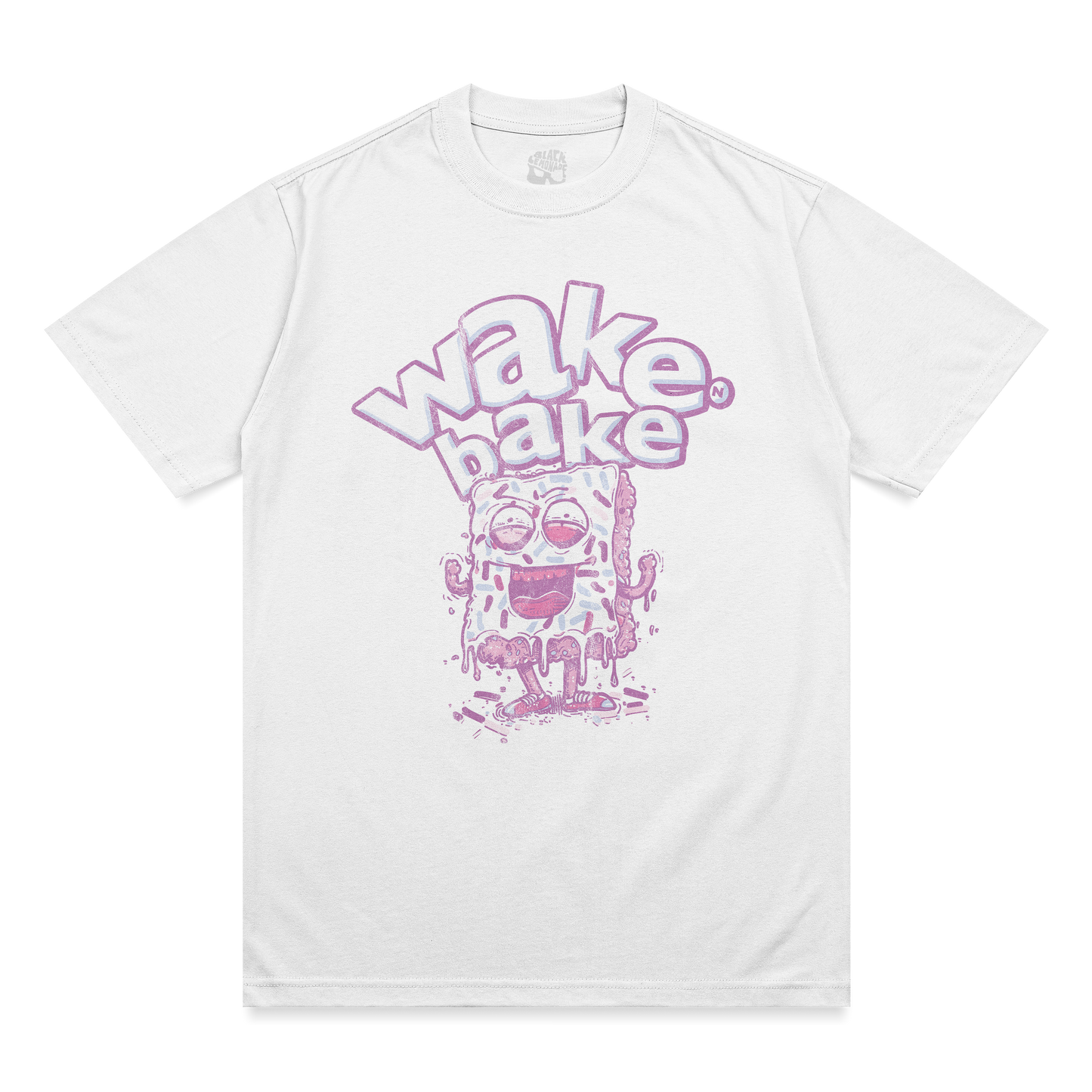 #7 BLACK LEMONADE WAKE N' BAKE ADULT SHORT SLEEVE T-SHIRT